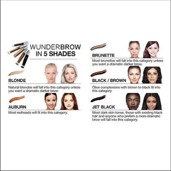 NEW WUNDER2 WUNDERBROW Waterproof Eyebrow Gel Long Lasting Eye Brow Make Up - Picture 12 of 13